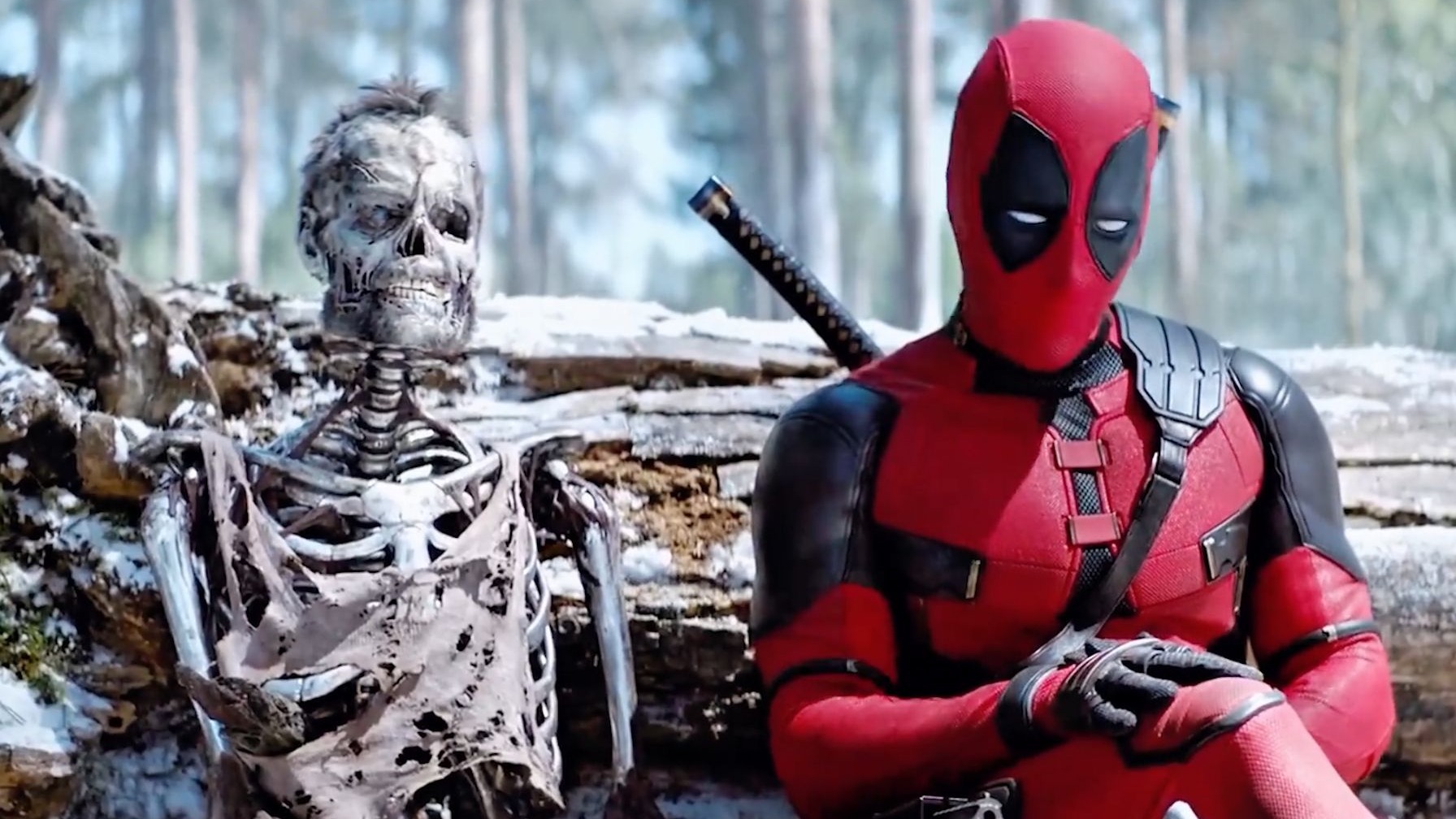 为验证金刚狼是否真的已经死去，缺德的死侍竟直接刨开了对方的坟墓《死侍与金刚狼》