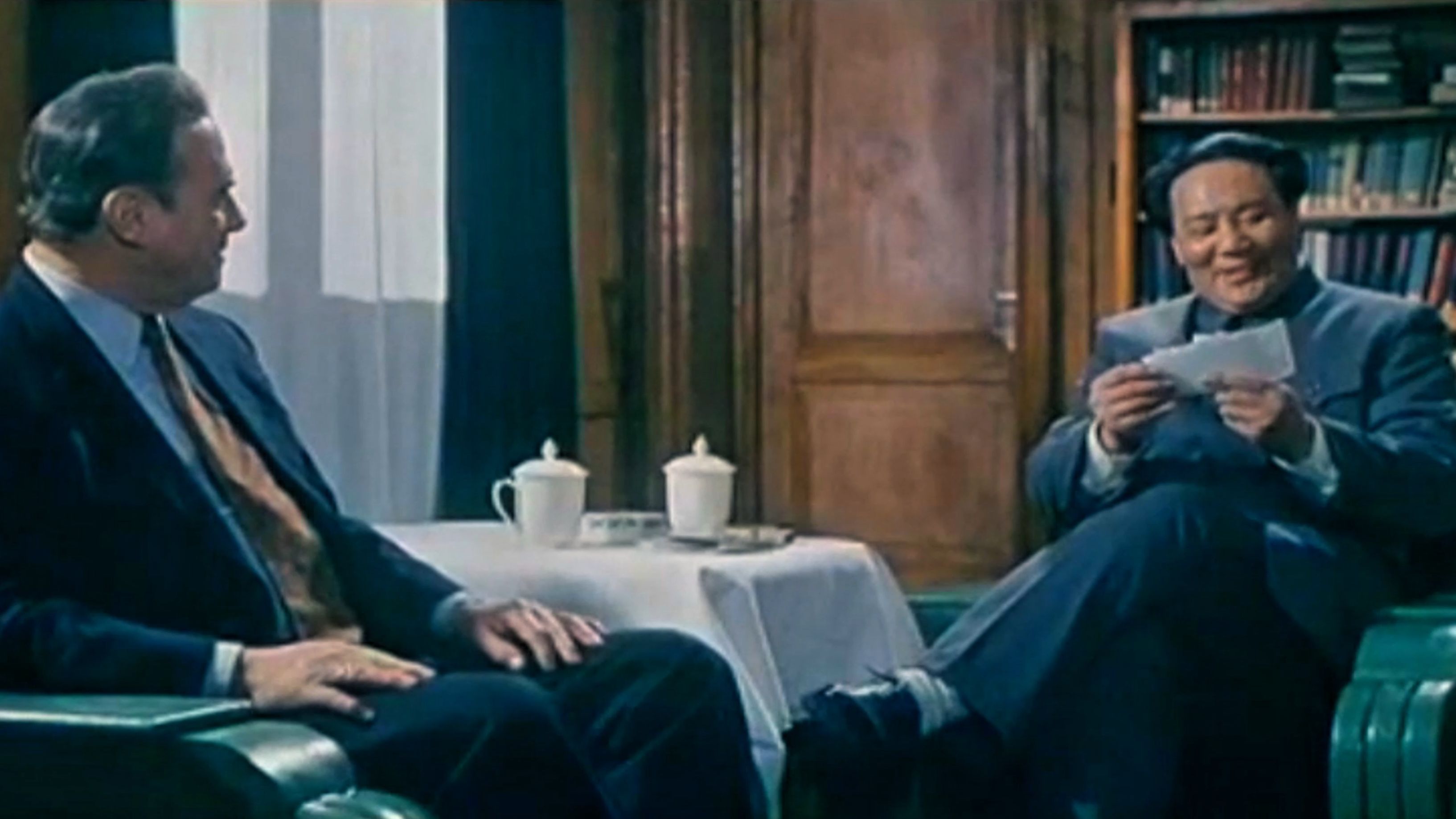 自制字幕 毛泽东与斯诺（18）