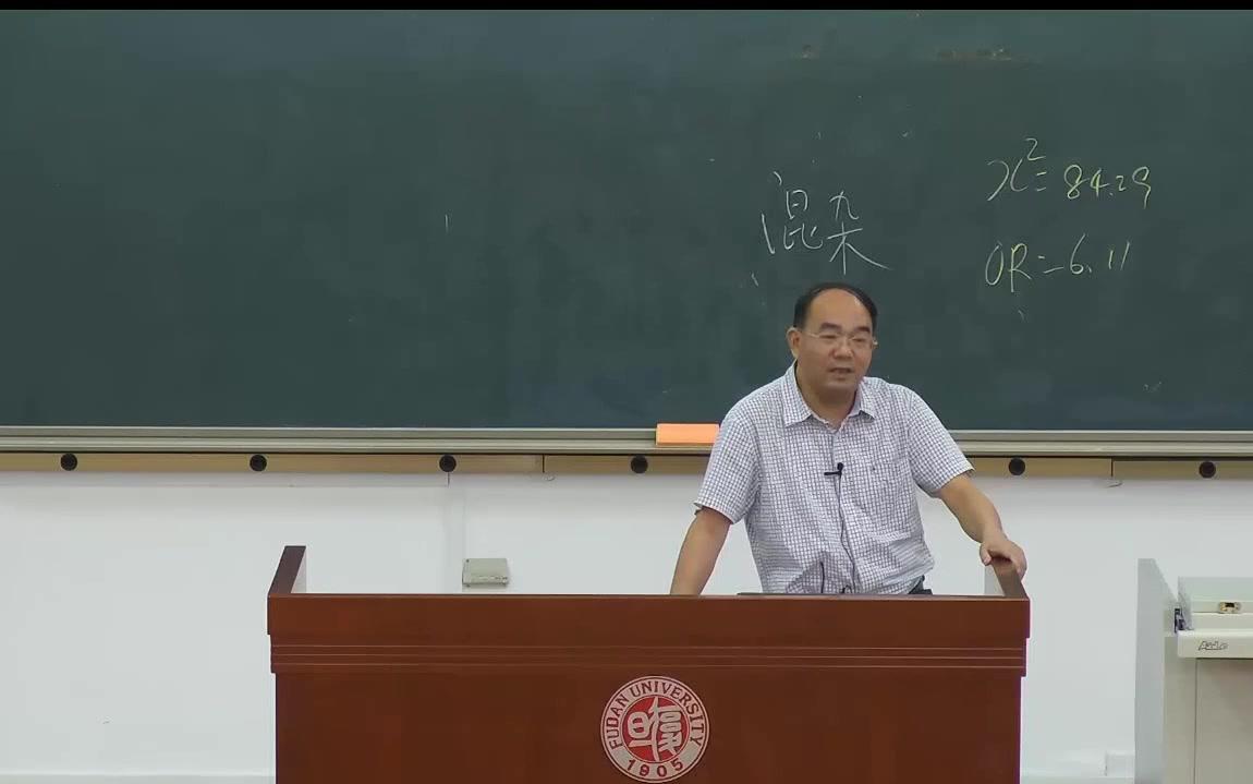 复旦大学 精品课程  流行病学 （卫生综合)