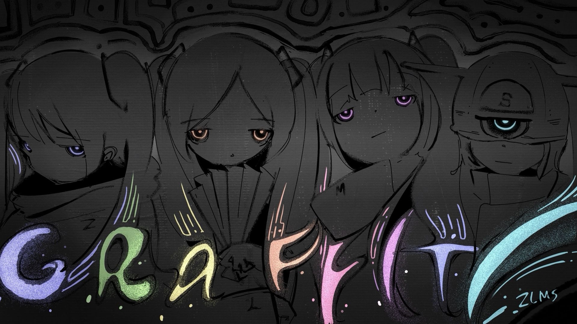 グラフィティ / ZLMS feat. 初音ミク (ジグ・遼遼・はるまきごはん・雄之助）