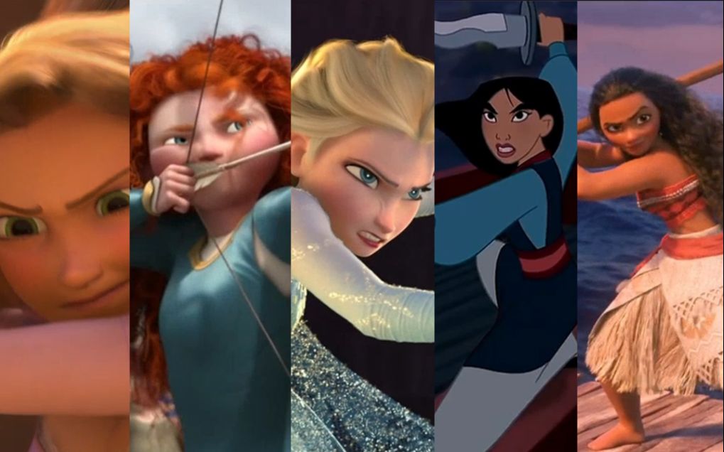 迪士尼里那些战斗力超强的公主