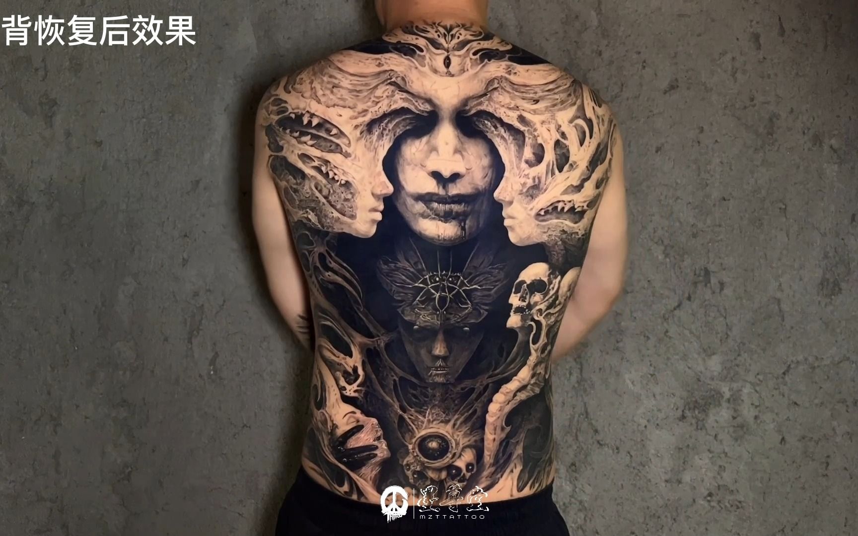 中国（廊坊）国际纹身展【暗黑组】第一名