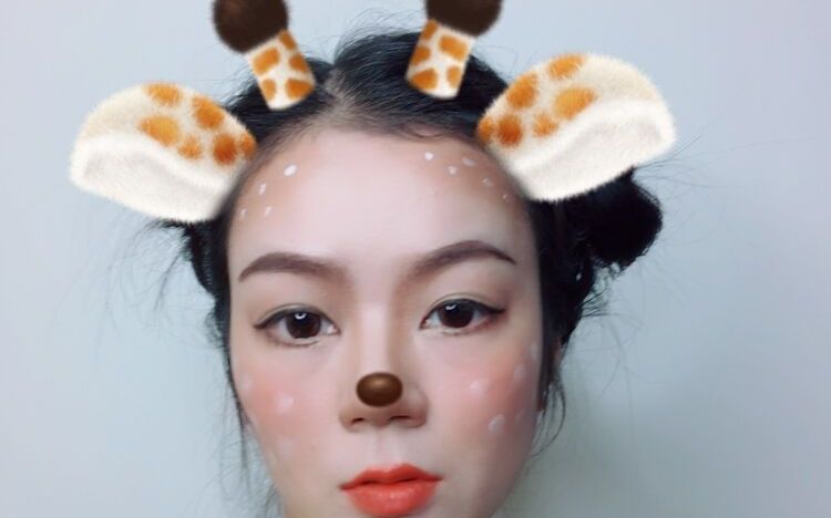 小鹿斑比仿妆 化妆舞会妆容