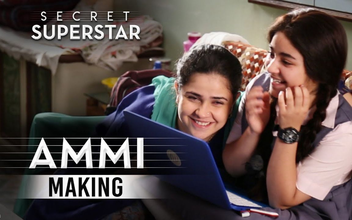 secret superstar - making - ammi - aamir khan - zaira wasim - me