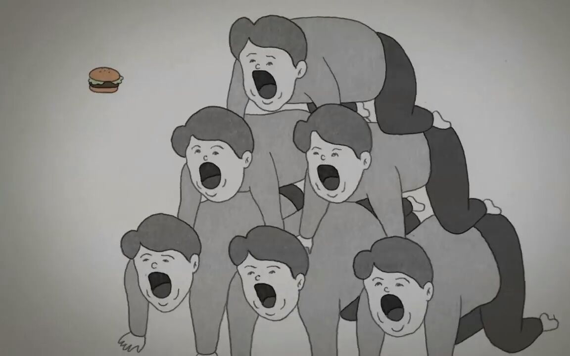 【葡迹短片】荒诞汉堡 - 吃完就skr社会人