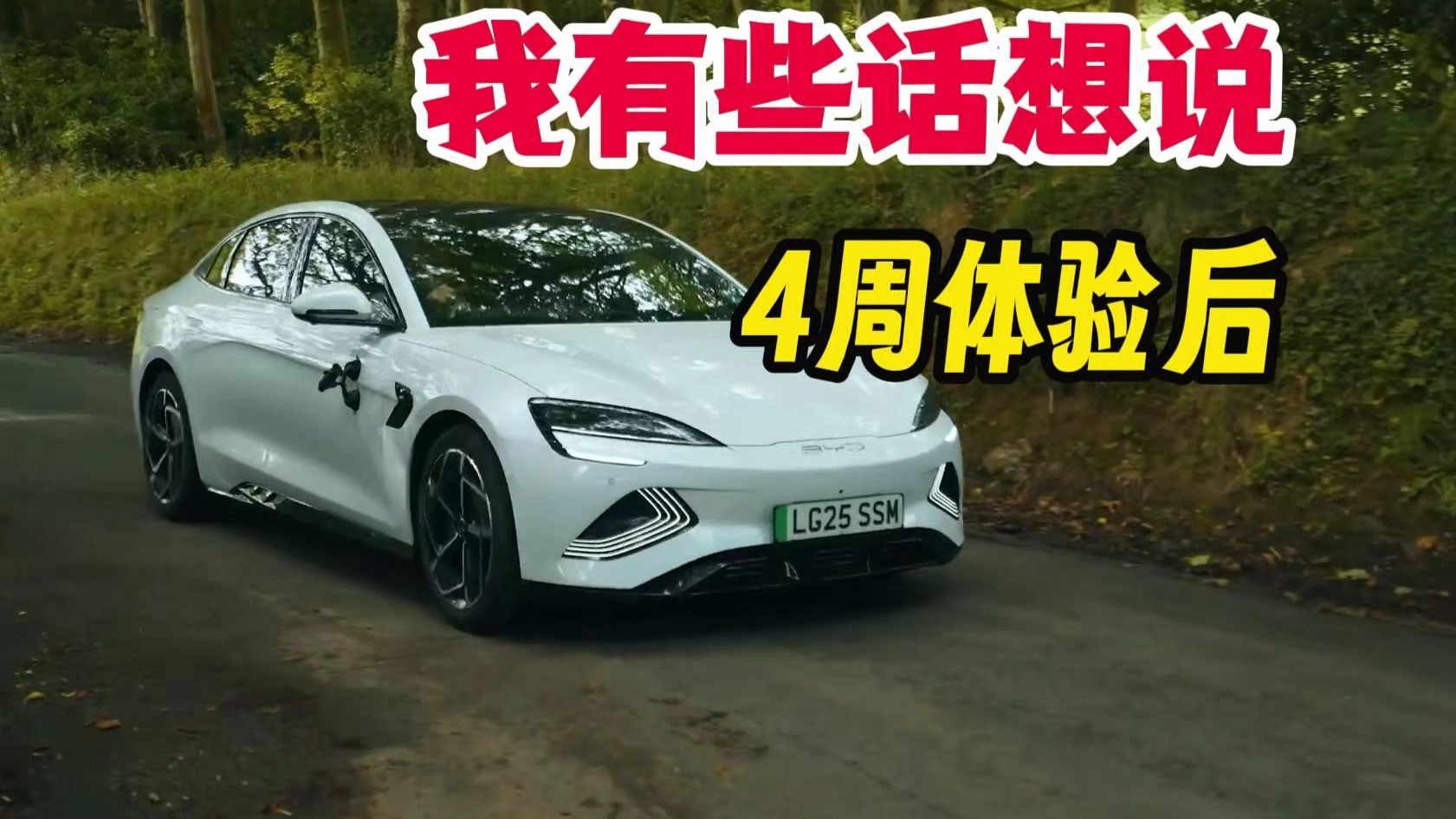 【英国车评人】开了一个月的海豹卓越版，他有些话想说！