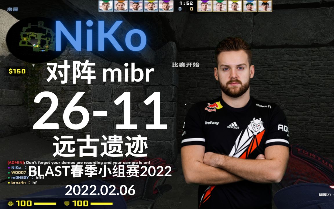 Csgo Pov G Niko Mibr Ancient Blast