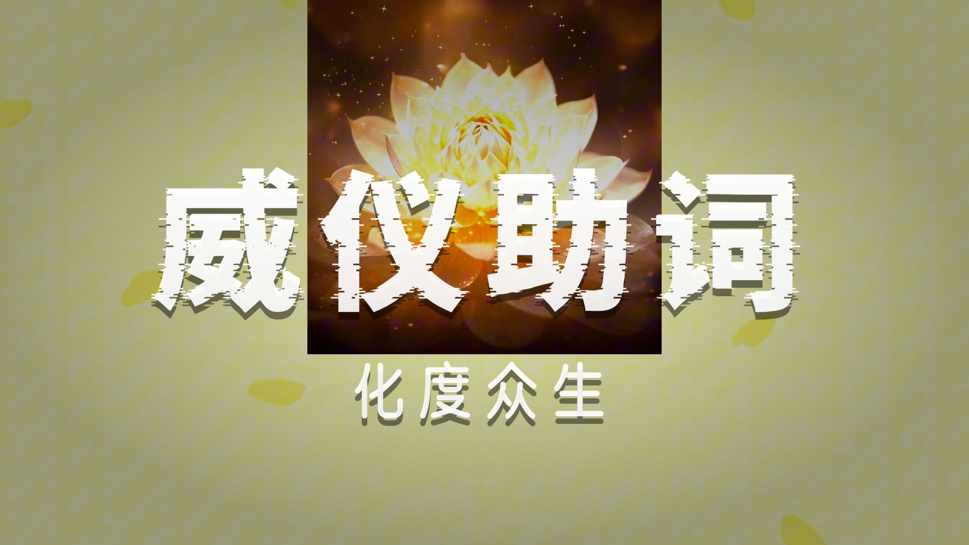 体佛法师开示：威仪有则