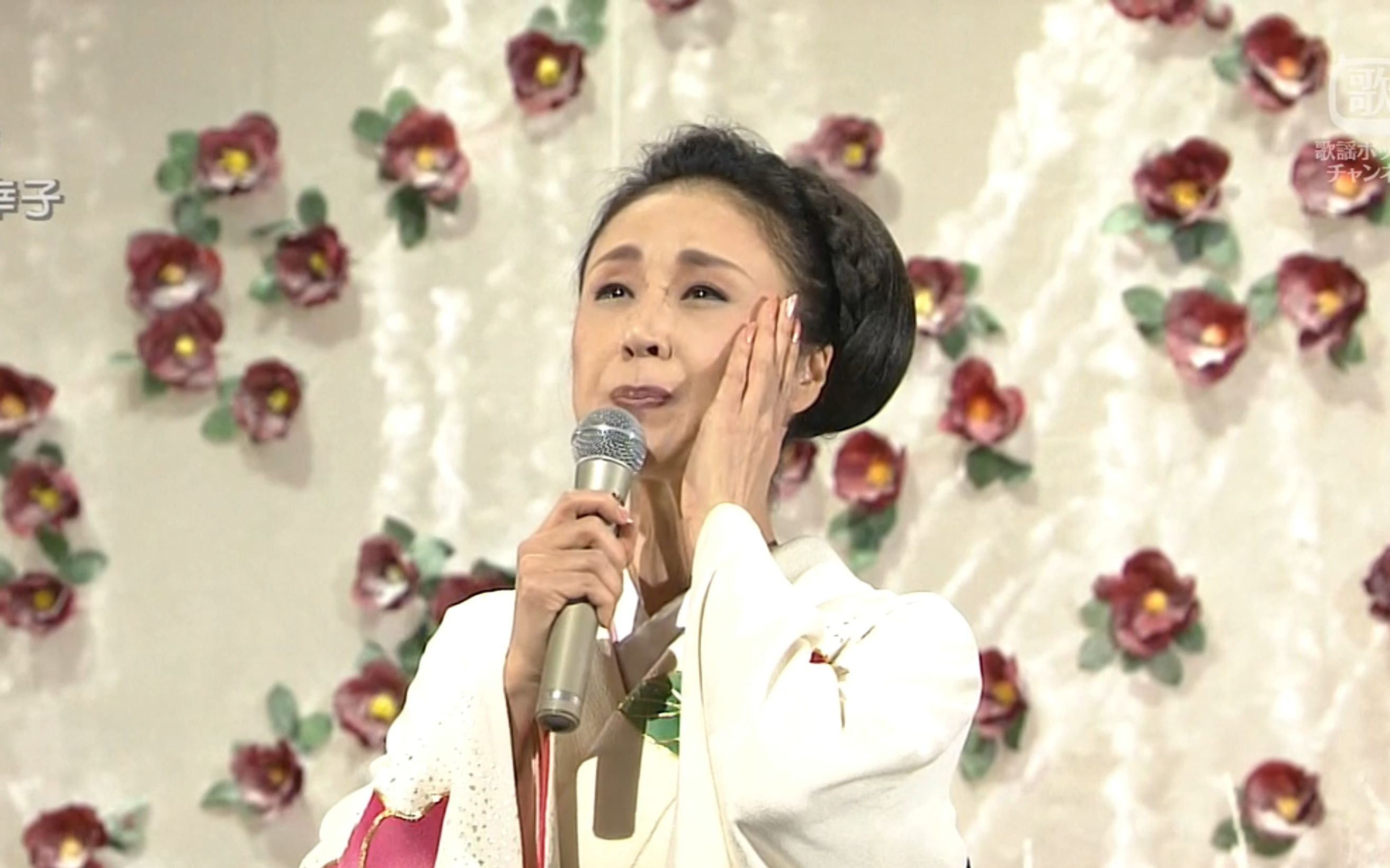 【母の愛】小林幸子ー雪椿