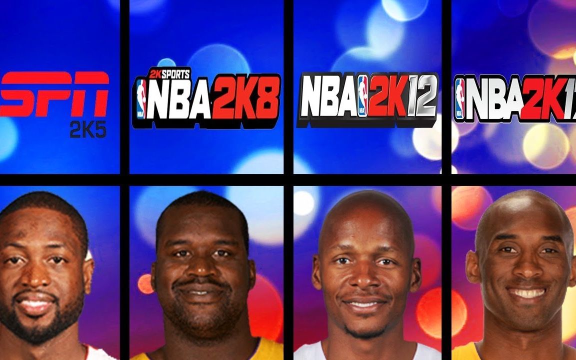 NBA2K - NBA2K18 历代全明星评分最低的球员