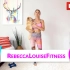 CHEST & BACK Workout | Rebecca Louise 背部肉肉都丢掉！以及美胸锻炼～～～