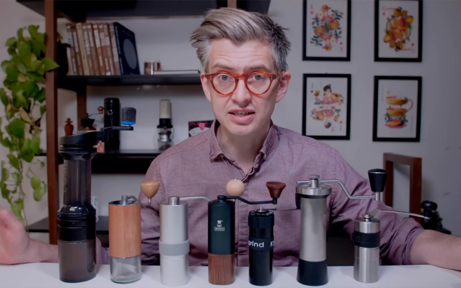 James Hoffmann 七款手磨点评 Lido3,C40,helor 101,泰摩,Knock AerGrind,Kinu M47