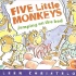 第11课唱版｜Five Little Monkeys Jumping on the Bed 五只小猴子在床上蹦蹦跳跳