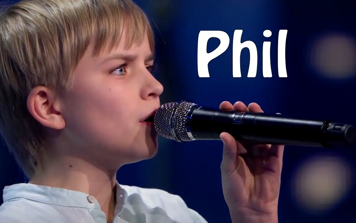 thevoicekids德国儿童好声音天使系金发男孩philschallerbrokenvow