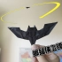 怎样用一张纸折出蝙蝠侠回旋镖