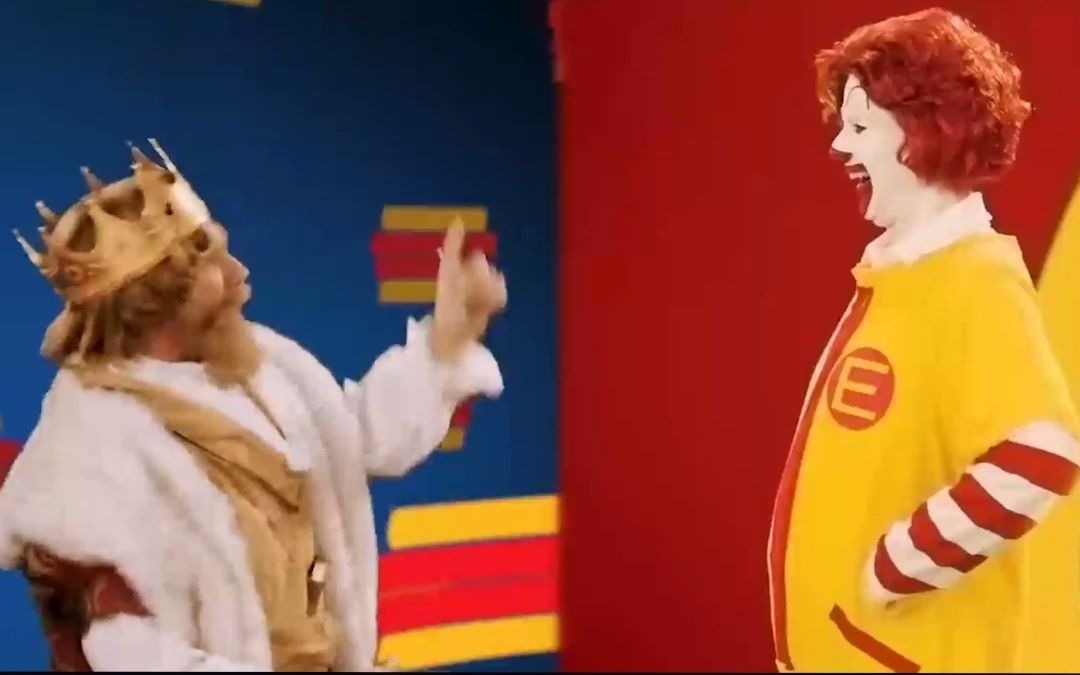 世界上最经典的互黑广告，汉堡王和麦当劳，专业互黑50年！