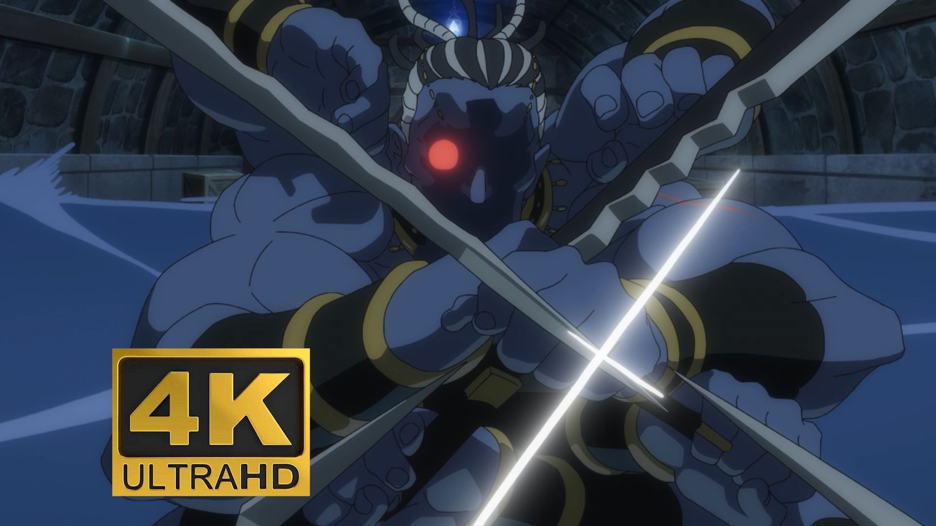 【4K无水印/作画MAD/战斗素材】剑与魔法 亿镜到底