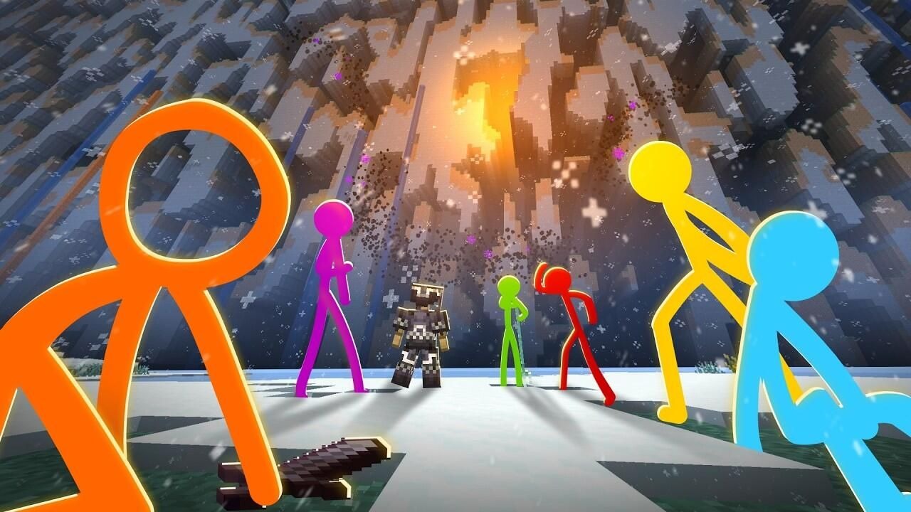 火柴人 VS 我的世界系列 第三十八集 边境之地（The Far Lands）