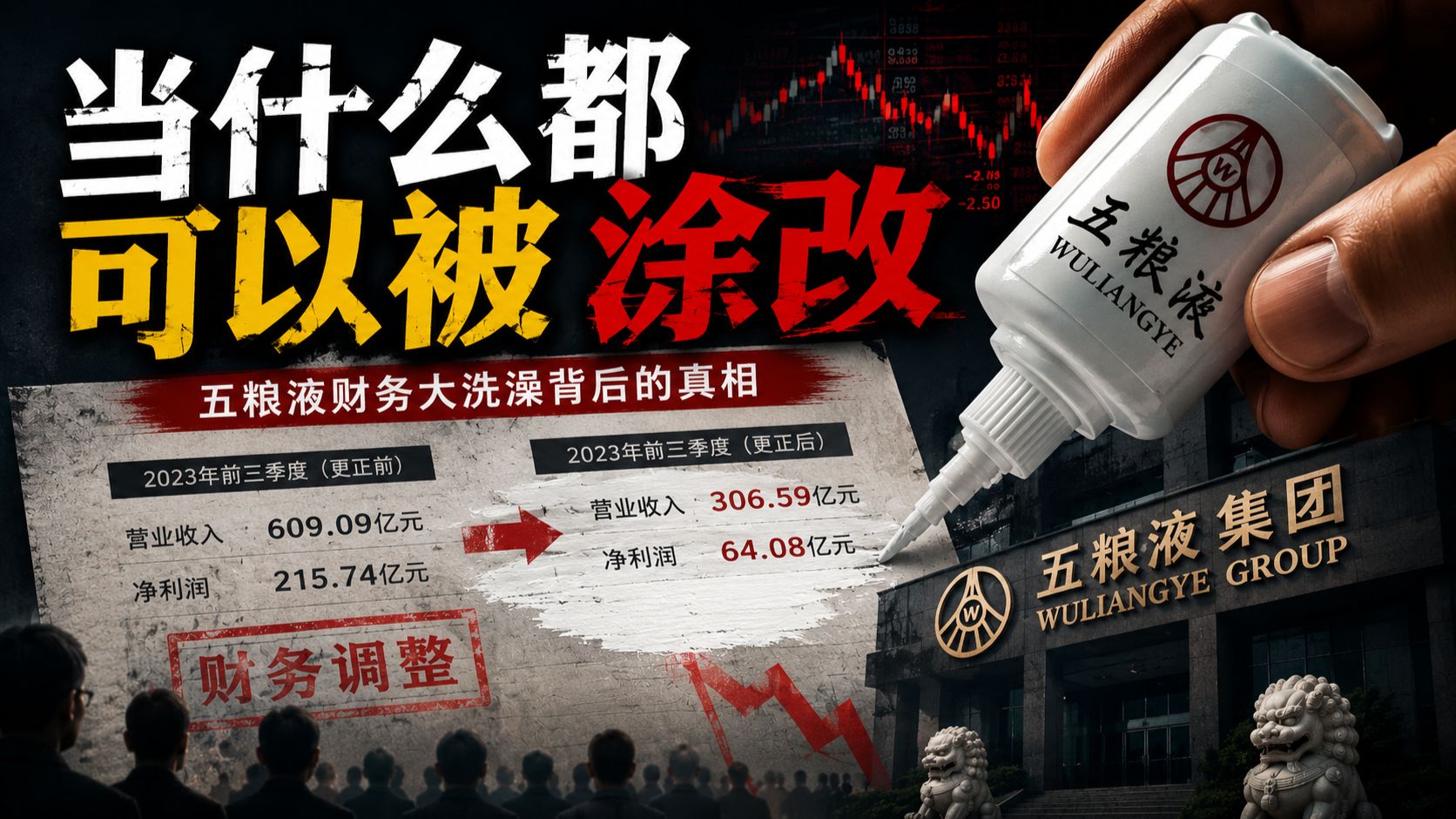 五粮液？涂改液！当一切都可以被涂改