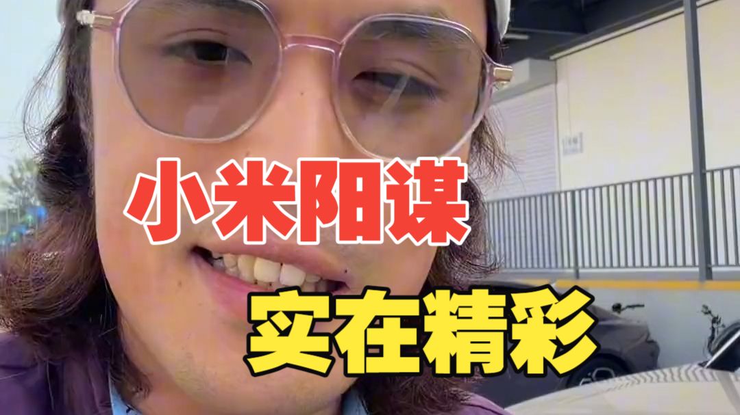 小米阳谋，实在精彩