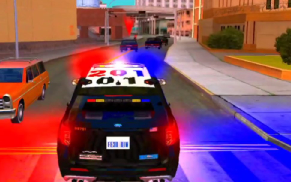 [GTASA]手机版AVS爆闪警灯竟然在手机上实现？