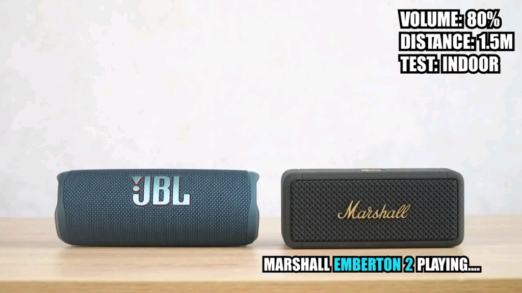 MARSHALL EMBERTON 2 对比JBL 万花筒6 低频人声马歇尔音箱-哔哩哔哩