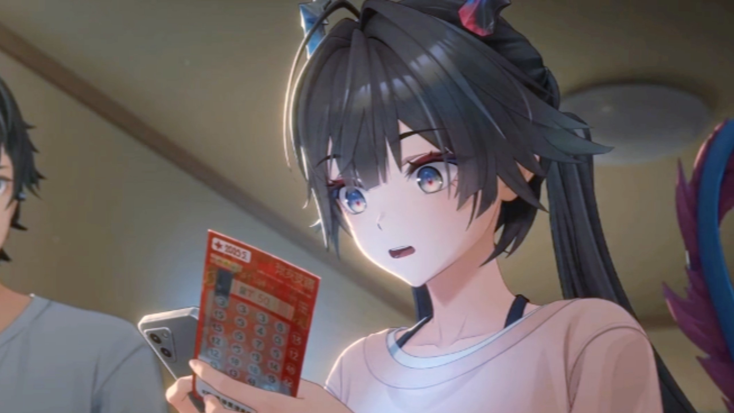 陈千语：“彩票中的奖金怎么有这么多个零？！”