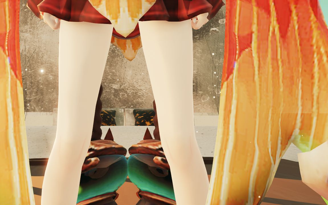 【王者荣耀mmd/美腿福利】深夜美腿福利!图片