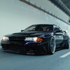 GTR Skyline r32 tunnel run