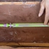 塑料玩具剑，用1000多度铜水浇铸，成品真好看