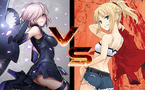 fatedissidia012玛修vs小莫