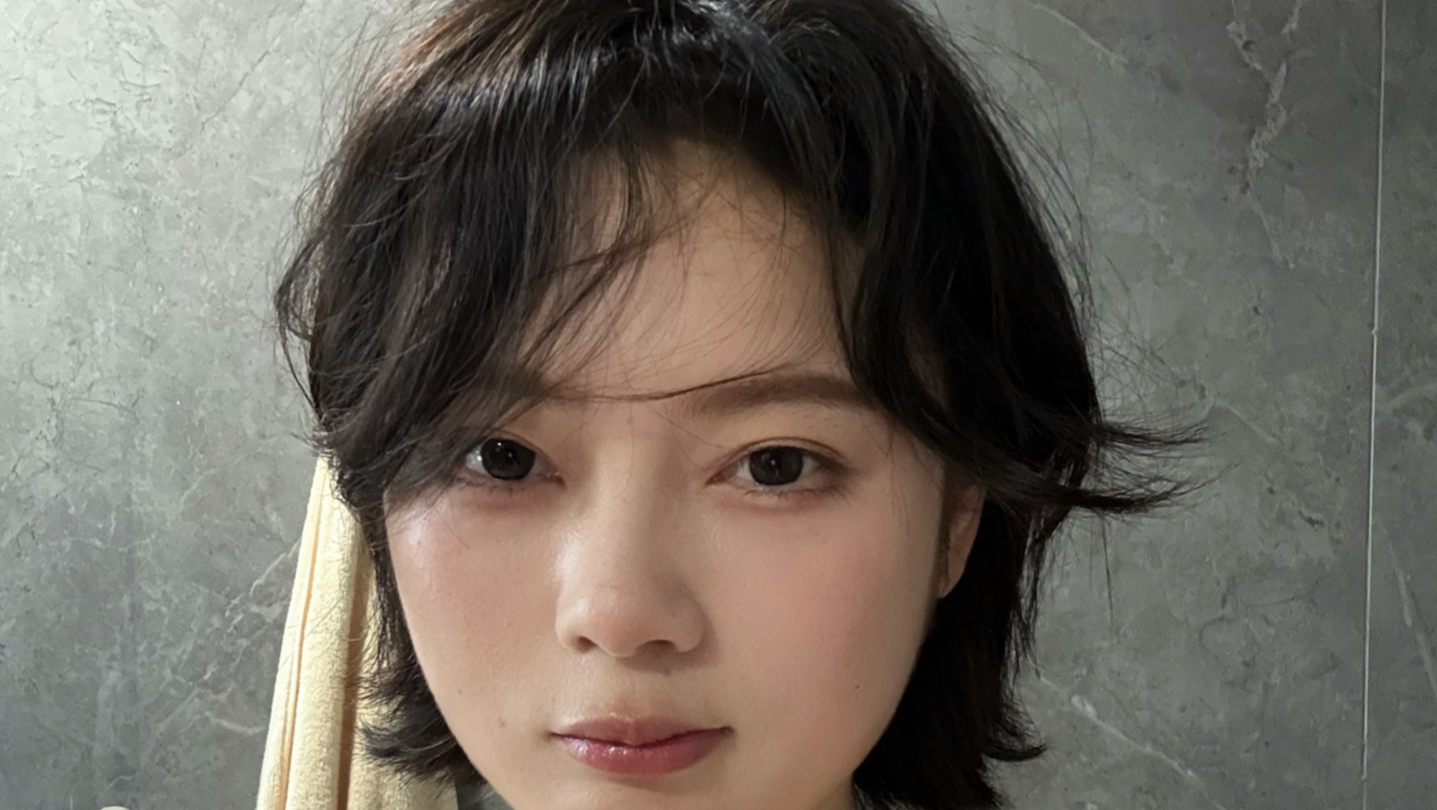半年了…短发我终于驯服你了…