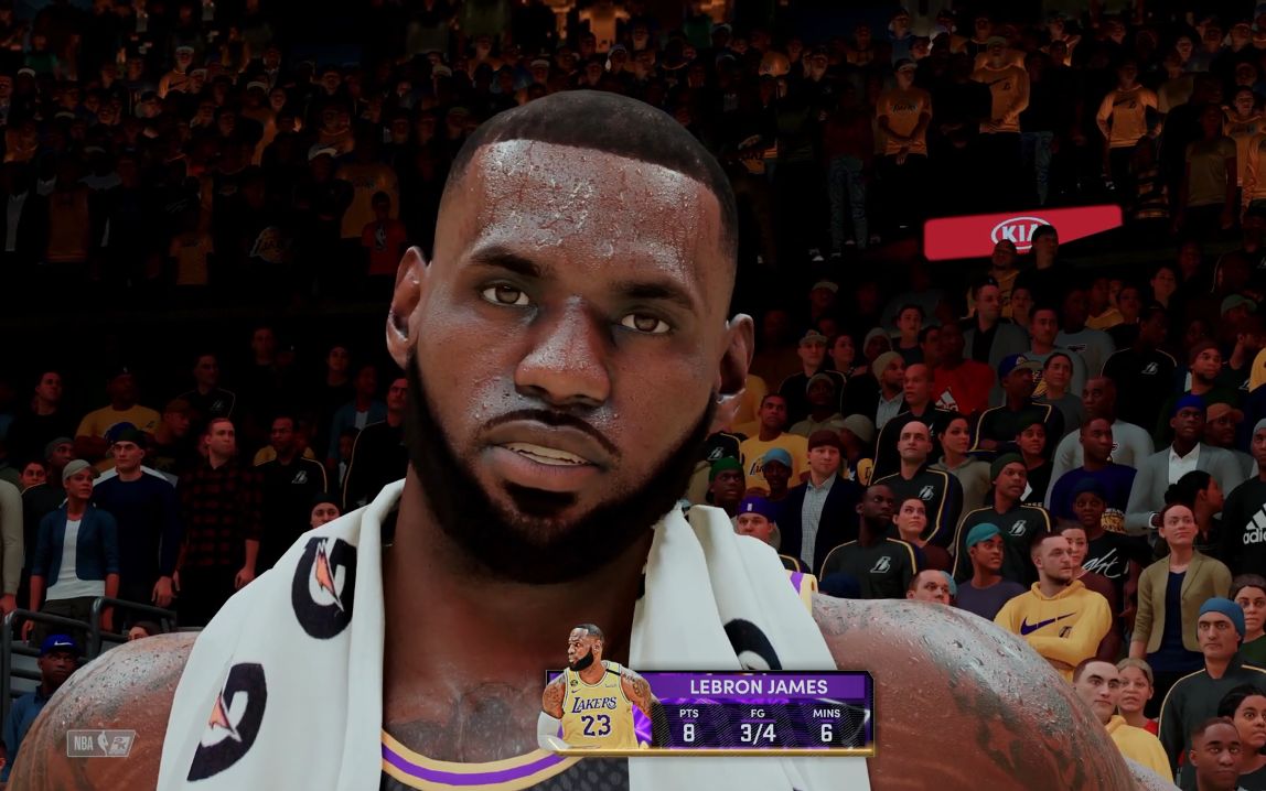 NBA 2K21 Next Gen 4K Gameplay Los Angeles Lakers vs LA Clippers 哔哩哔哩