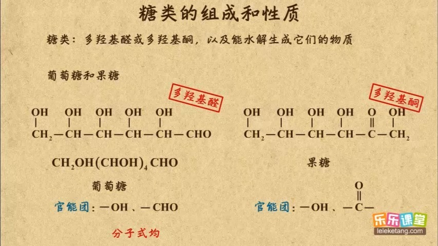 3.23糖类和单糖