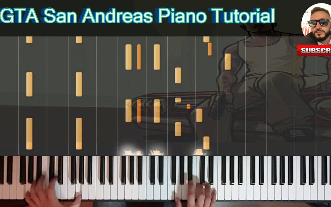 【钢琴】演奏GTA 圣安地列斯主题曲，不一样的船新版本！