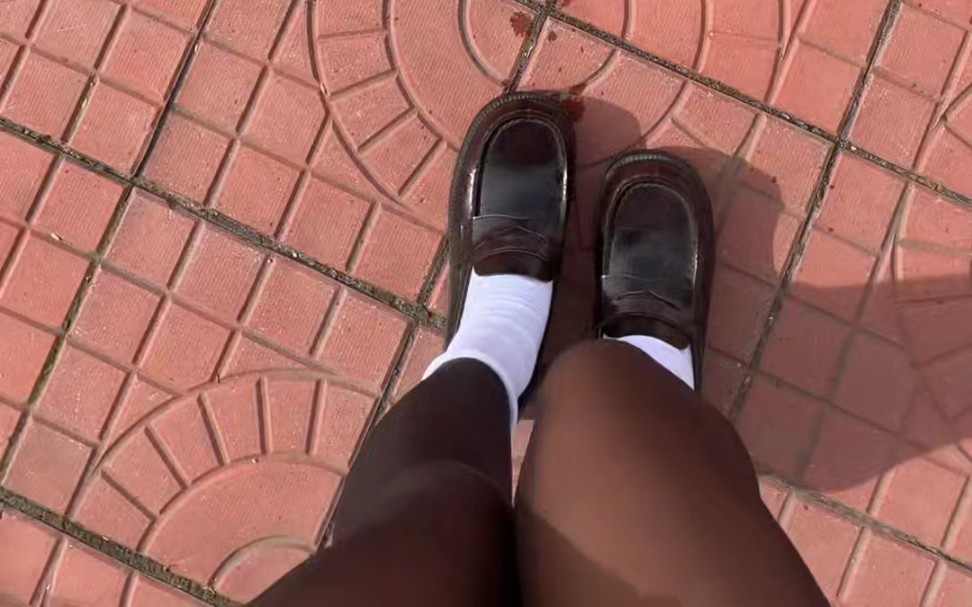 It's hard not to sweat in black silk in this weather.