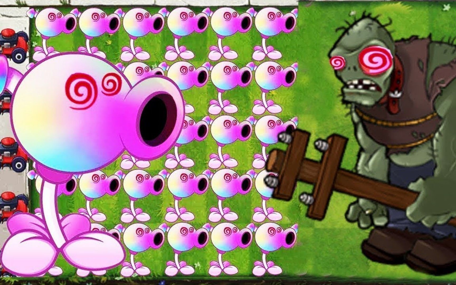 植物大战僵尸：魅惑菇大军来袭，僵尸们的攻击还能奏效吗？