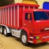 玩具车动画片 各种工程车玩具 货车里装着各种小汽车玩具