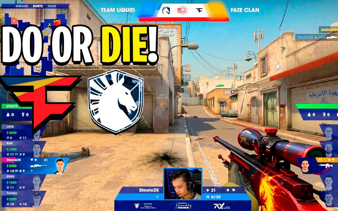 liquid vs faze-blast pro系列全球总决赛-最佳时刻csgo