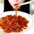 【韩国吃播】【咀嚼音】妹纸安安静静的吃份火鸡面 & BHC烤鸡腿