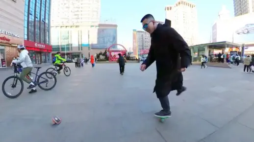 漂移板刷街代步运动健身锻炼新手入门教学教程