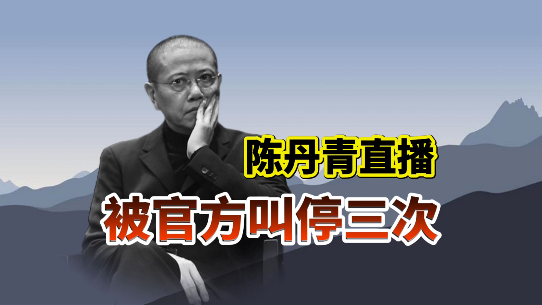 陈丹青直播 被官方叫停三次