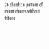 MotiFount_动机永动 - 26 chords: a pattern of minor chords withou