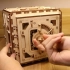  【机械美学】这木质保险箱的构造真绝了！