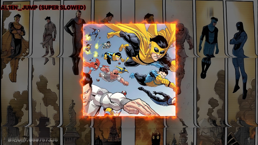 《肘击城市の小曲》无敌战争｜al1en_jump (Super Slowed)