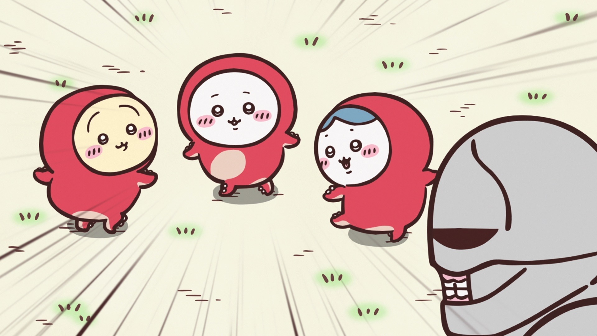 【吉伊卡哇】官方动画｜第279话-达达茶豆/章鱼服①