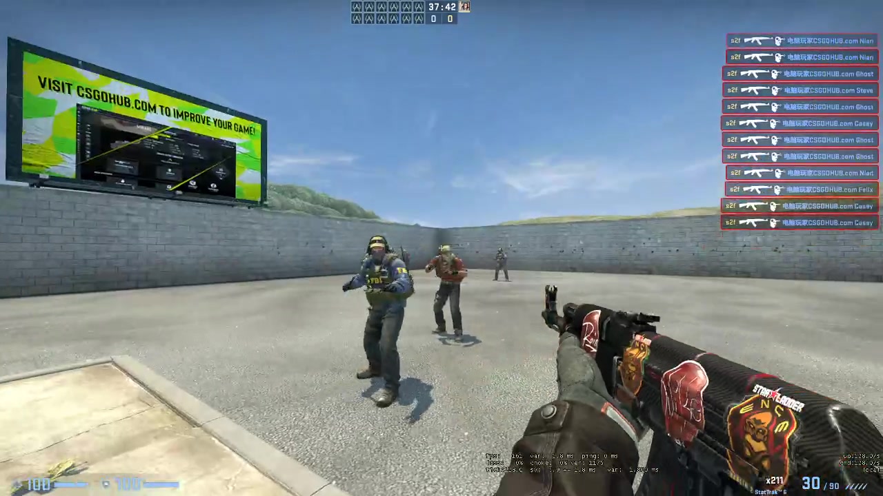 csgo告别aimbotz这个功能强大的地图可以更全面的提升你的枪法