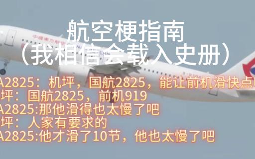 航空梗指南之催C919的国航2825