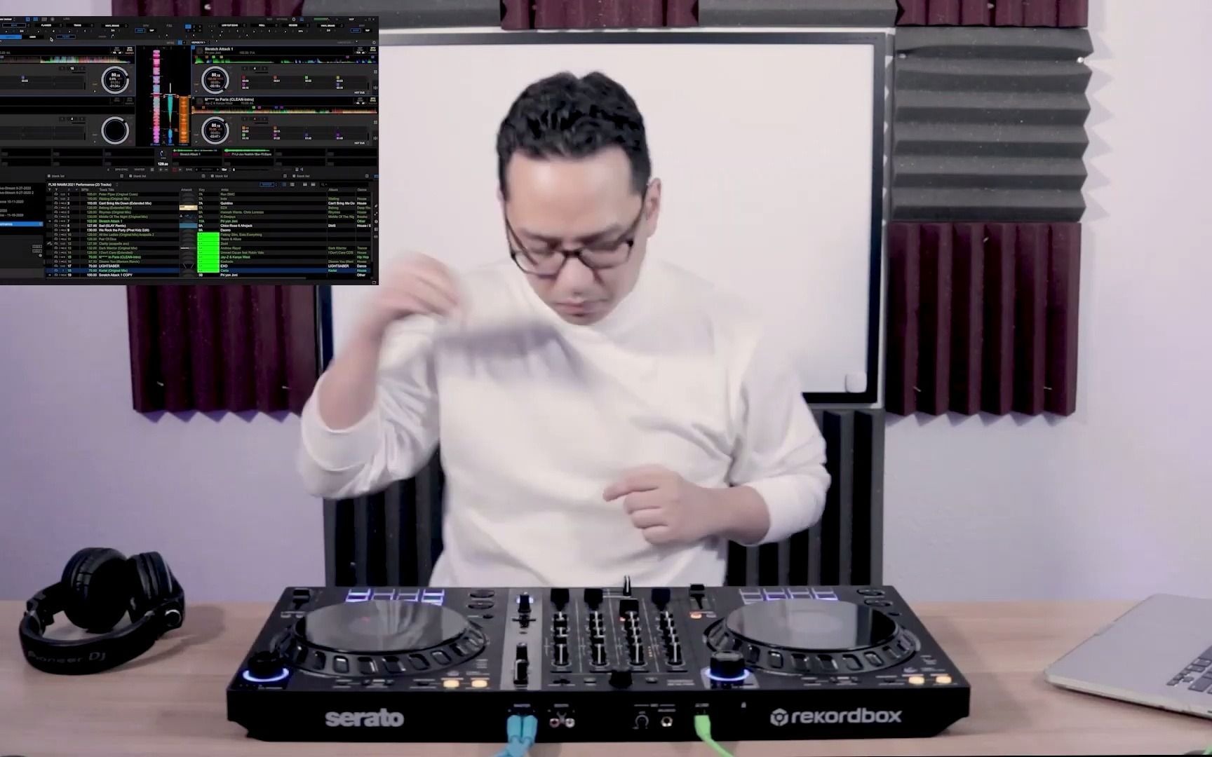 PRO DJ Mixes House and Hip Hop On The New DDJFLX6