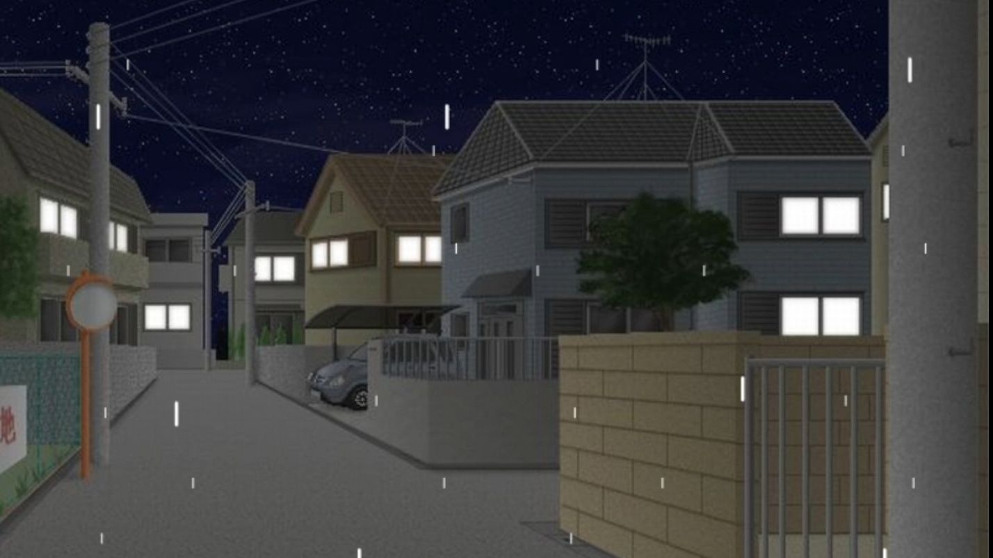 20年前梦中的雨夜